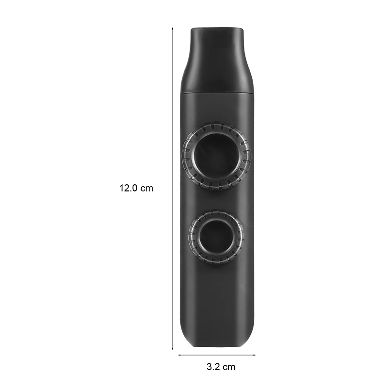 Dimensiones Kazoo Doble Resonador - Modelo Acústico Deluxe