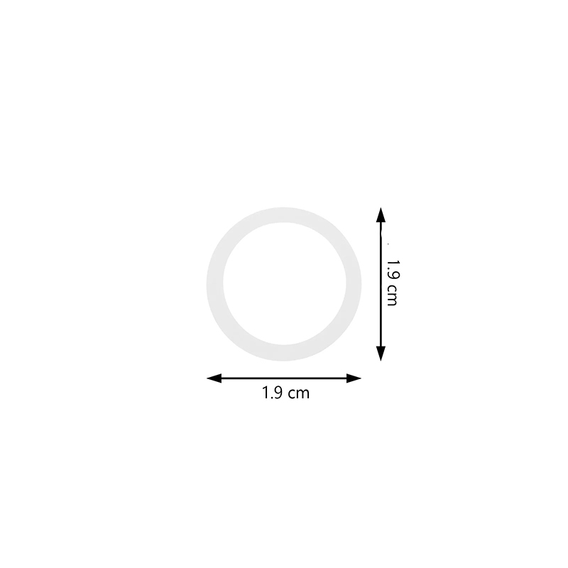 Dimensions of Kazoo Membranes - Pack of 60 Premium Resonator Discs