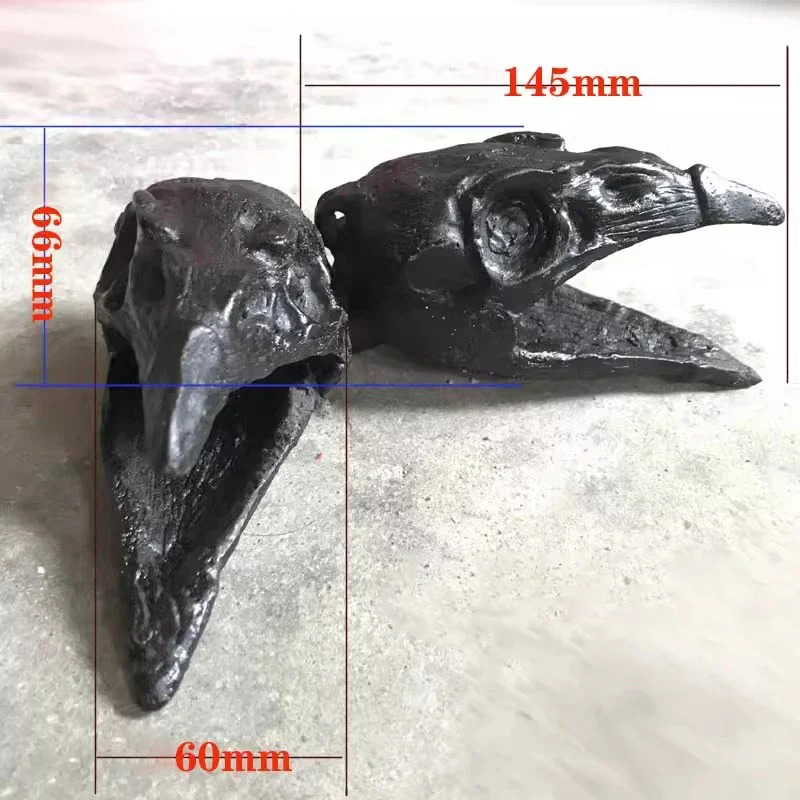 Dimensions of Aztec Whistle, Raven Skull, Song of the Messenger from Beyond