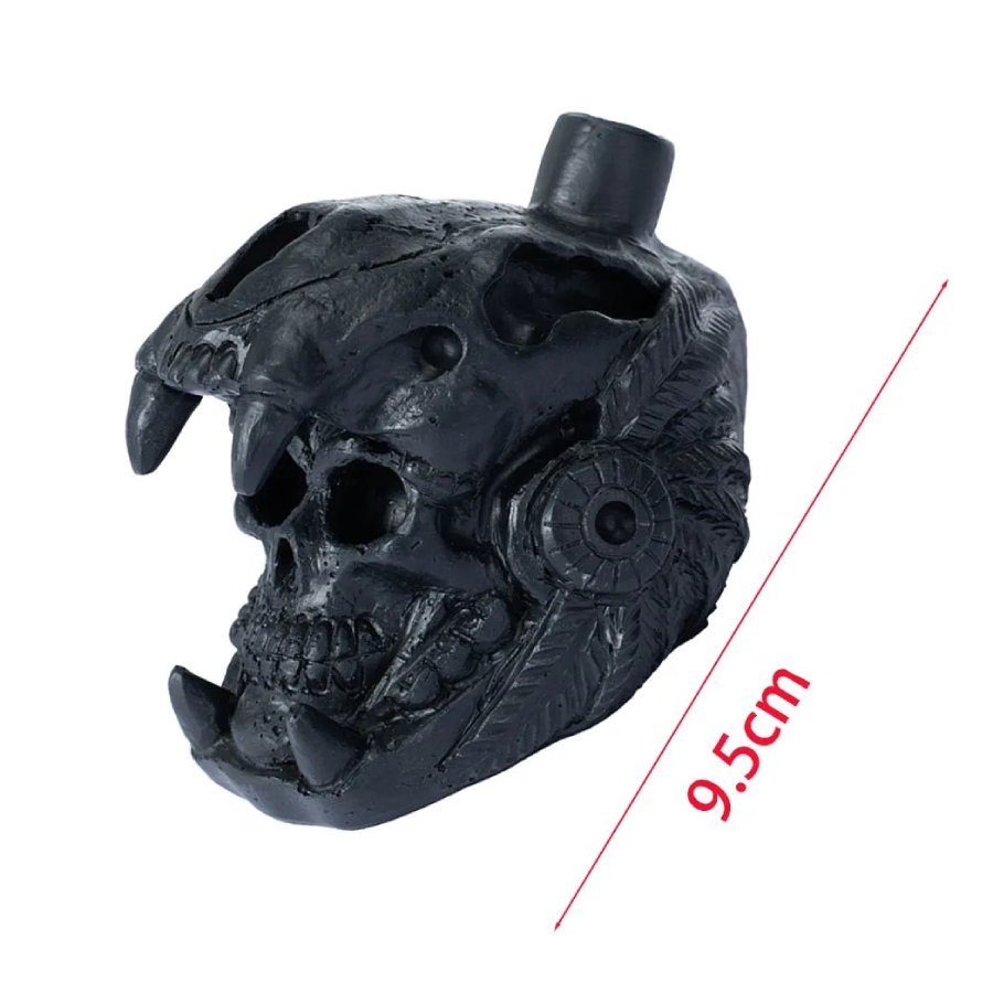 Dimensions of the Aztec Whistle, War Skull, Roar of the Underground Jaguar
