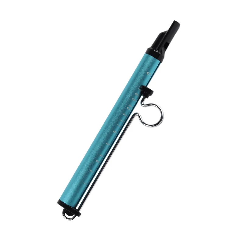 Adjustable Chromatic Flute - Blue Instrument for Vocal Warm-up and Musical Learning