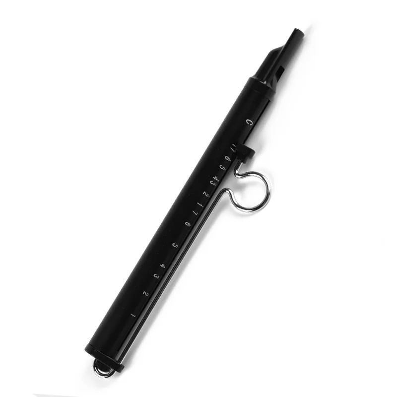 Adjustable Chromatic Flute - Vocal Warm-Up and Musical Learning Instrument in Black Color