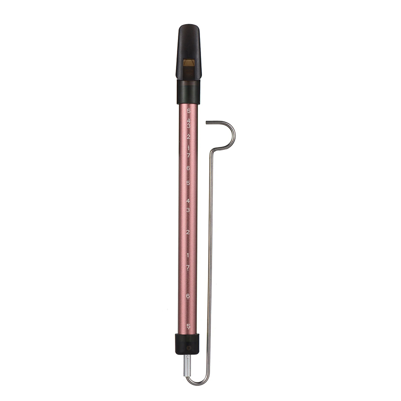 Adjustable Chromatic Rod Flute - Vocal Warming and Musical Learning in Violet Color