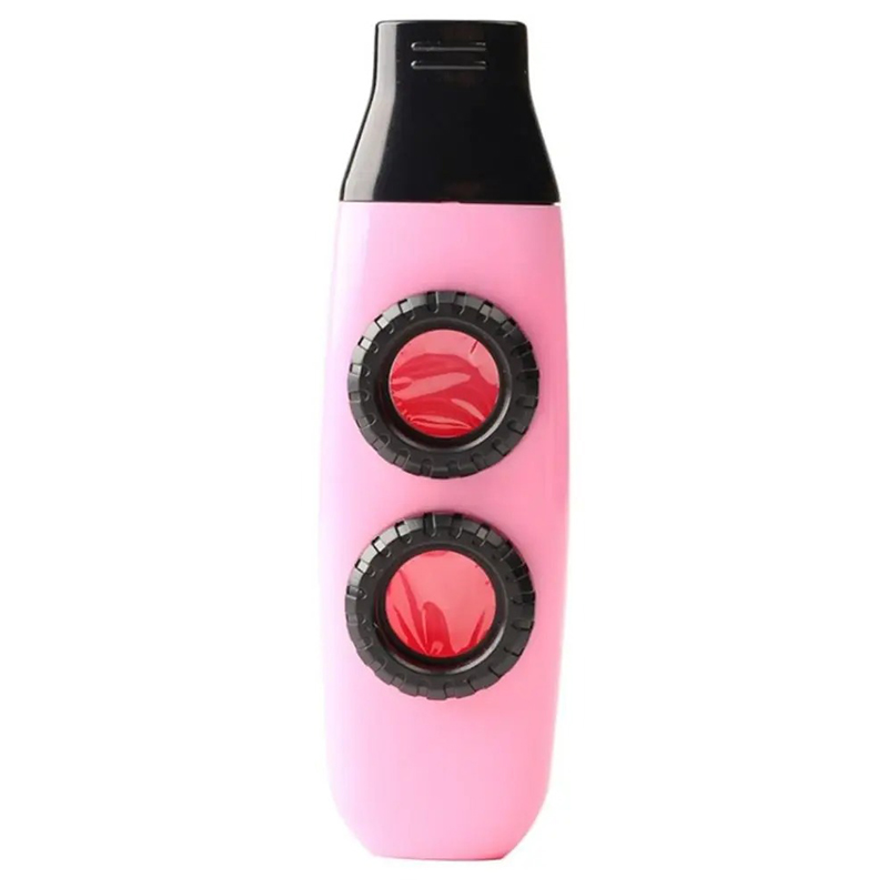 Pink Double Resonator Kazoo