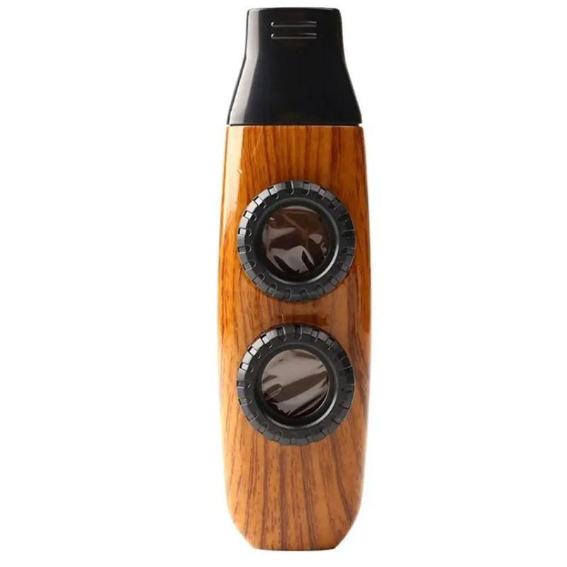Double Resonator Kazoo in Wood Color