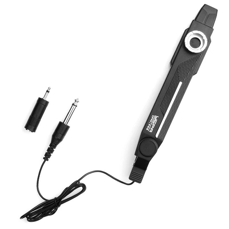 Electroacoustic KazooPro Kazoo with Clip-on Microphone and Adapters