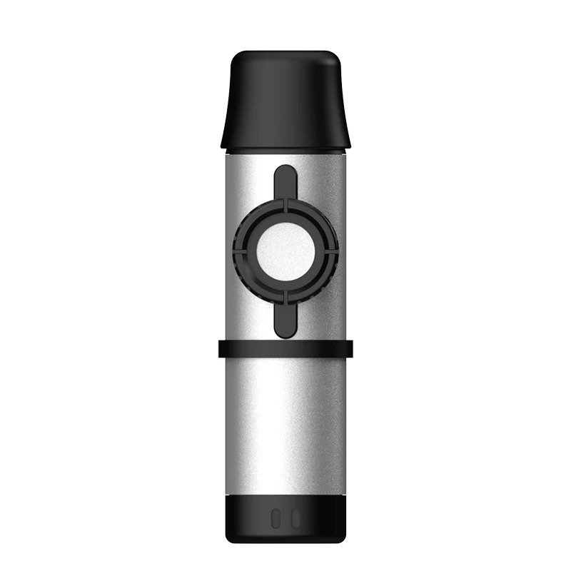 Adjustable Metallic Kazoo - Professional Sound and Premium Design - White Color