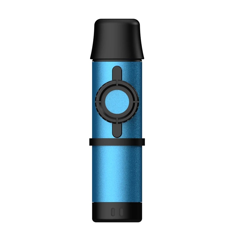 Adjustable Metallic Kazoo - Professional Sound and Premium Design - Blue Color
