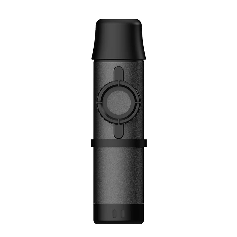 Adjustable Metallic Kazoo - Professional Sound and Premium Design - Black Color