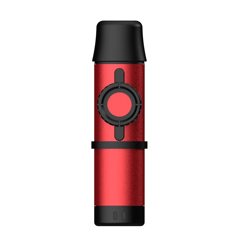Adjustable Metallic Kazoo - Professional Sound and Premium Design - Red Color