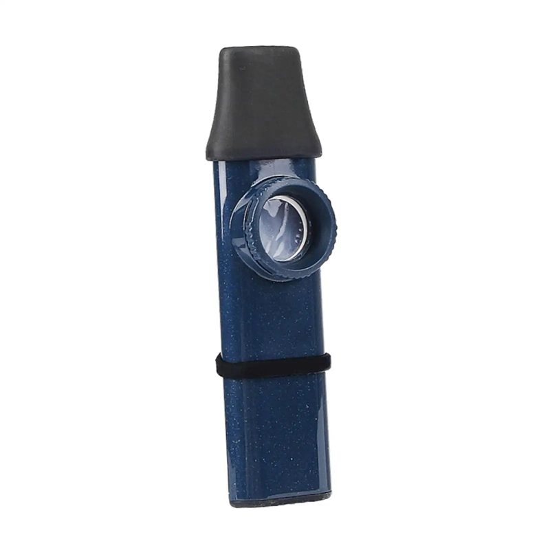 Versatile Kazoo with Pure Sound and Mouthpiece for Navy Blue Recorder Flute