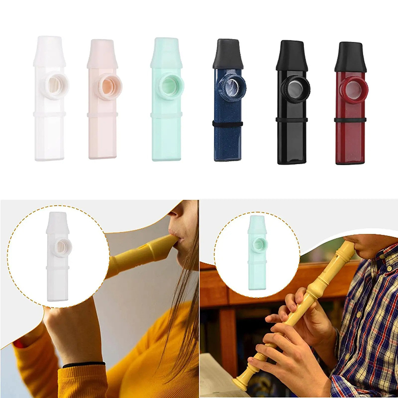 Versatile Kazoo with Pure Sound and Mouthpiece for Recorder Flute