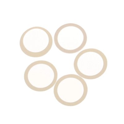 Included membranes with Natural Wood Acoustic Kazoo - Classic Design and Authentic Sound