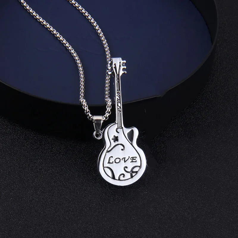 Love Melody Acoustic Guitar Pendant