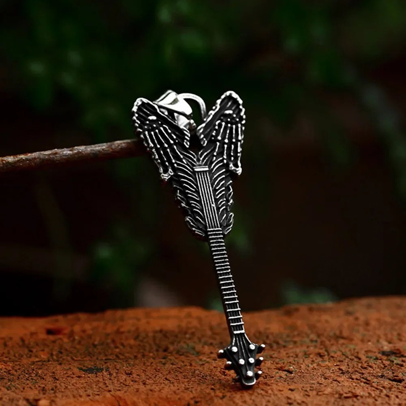 Rock Metal Guitar Pendant - Skeletal Claw