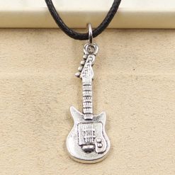 Vintage Riff Rock Guitar Pendant