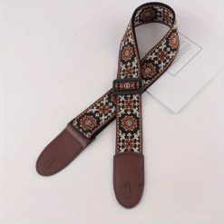 Andean Vintage Floral Guitar Strap