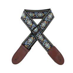 Guitar Strap - Vintage Bohemian Blue