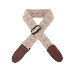 Guitar Strap - Vintage Powder Garden