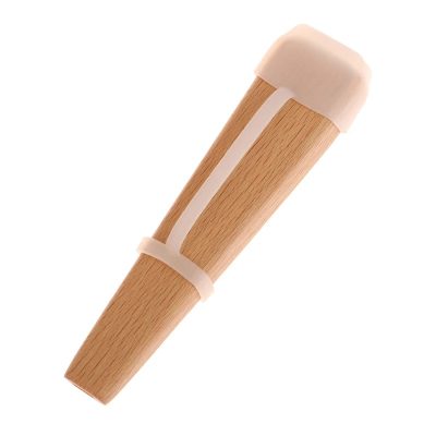 Rear View of Kazoo - Natural Wood Acoustic - Classic Design and Authentic Sound - Complete!