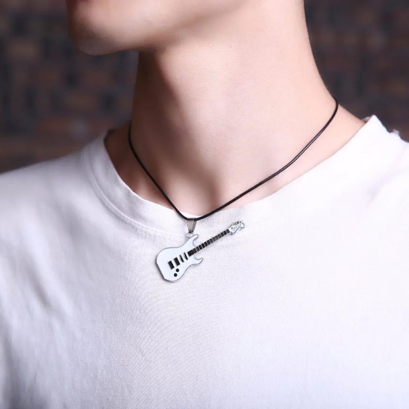 View of the Rock Guitar Pendant 'Double Solo