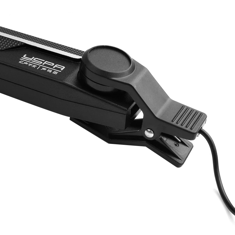 Detailed view of the KazooPro Electroacoustic Kazoo with Micro-Clip and Adapters