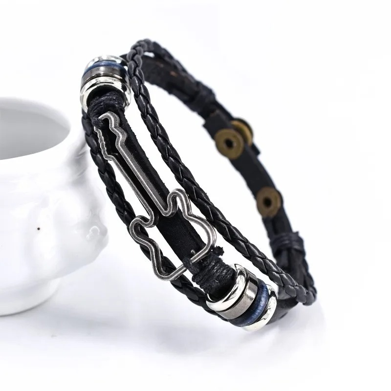 Avant Rock Guitar Bracelet with Mechanical Pulse