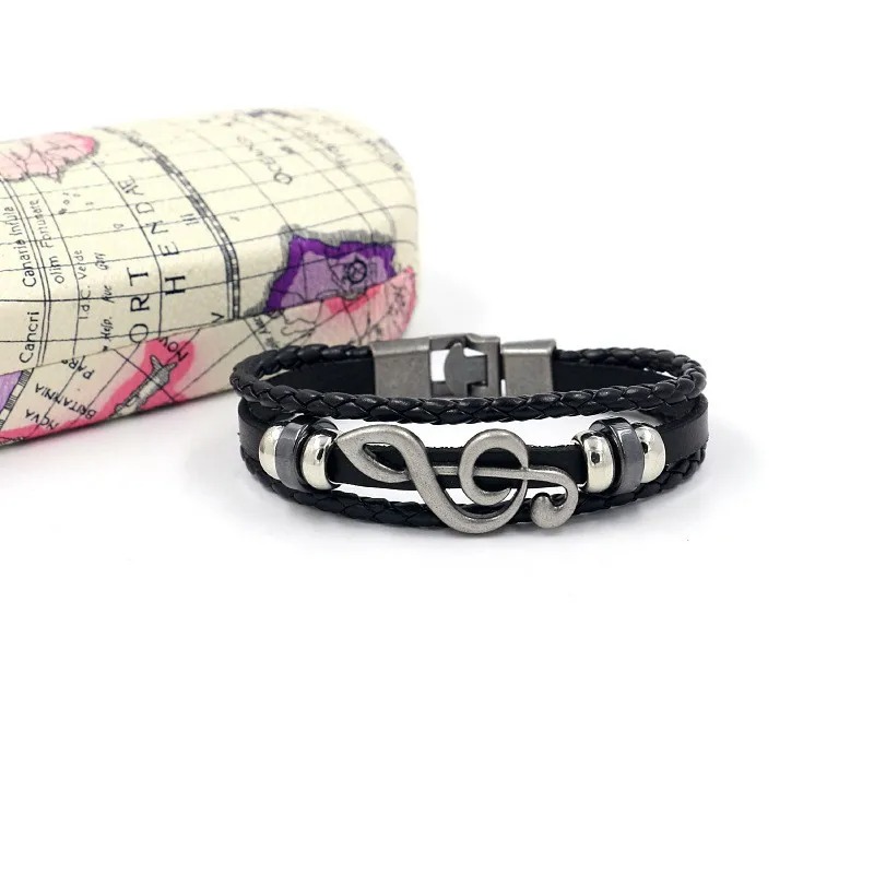 Black Rock Eco Musical Treble Clef Bracelet