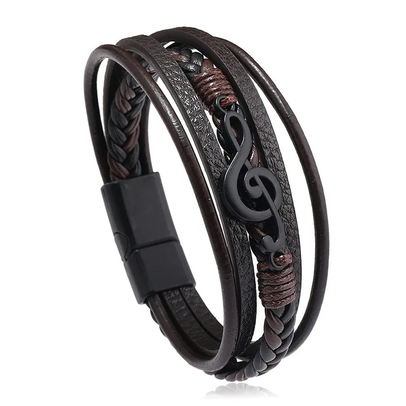 Black Rock Sol Key Bracelet Harmony Brown Color