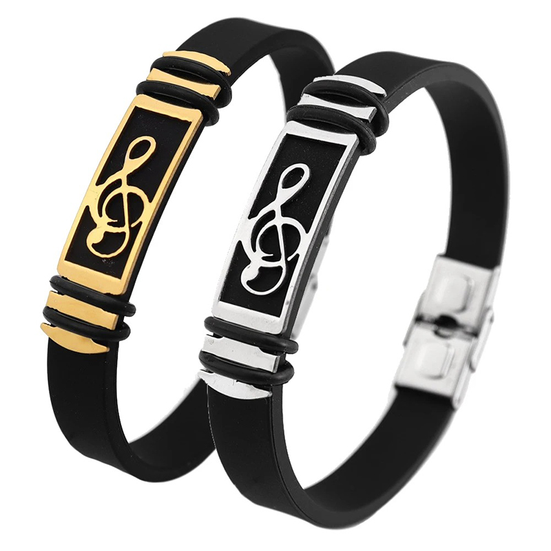 Elegance Signature Treble Clef Bracelet