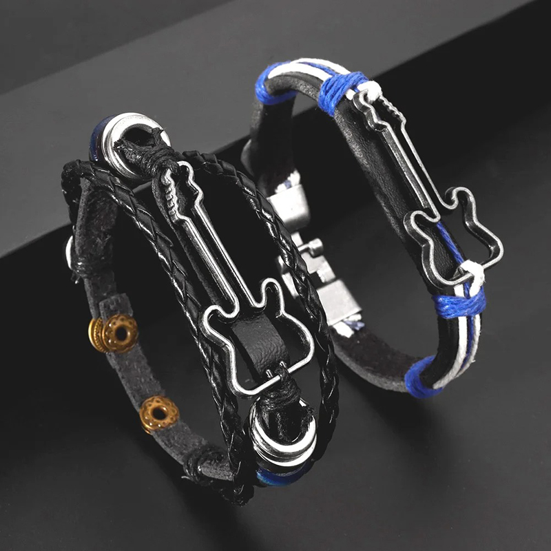 Rock Guitar Bracelet - Electric Spirit Duo - 2 colors to choose from!