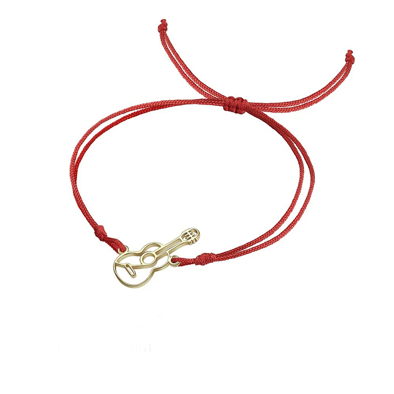 Unplugged Guitar Bracelet model 3 in gold color - Copy