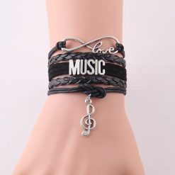 Black Musique Love & Melody Bracelet