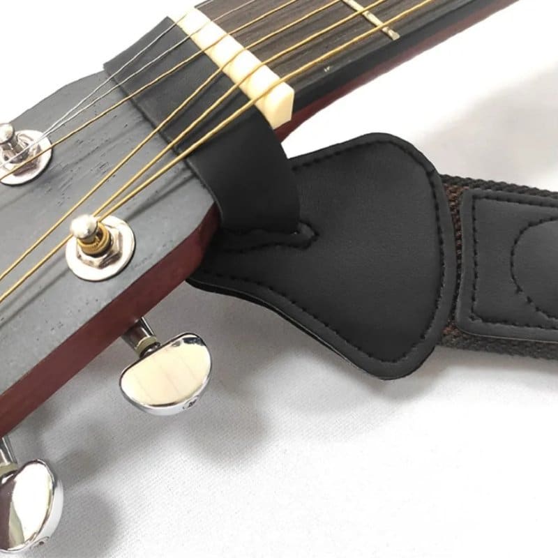 Complete details of the Classic Coffee Brown Guitar Strap