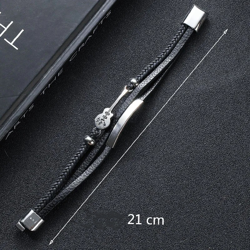 Nashville Guitar Dimensions Bracelet - Choose from 2 colors!