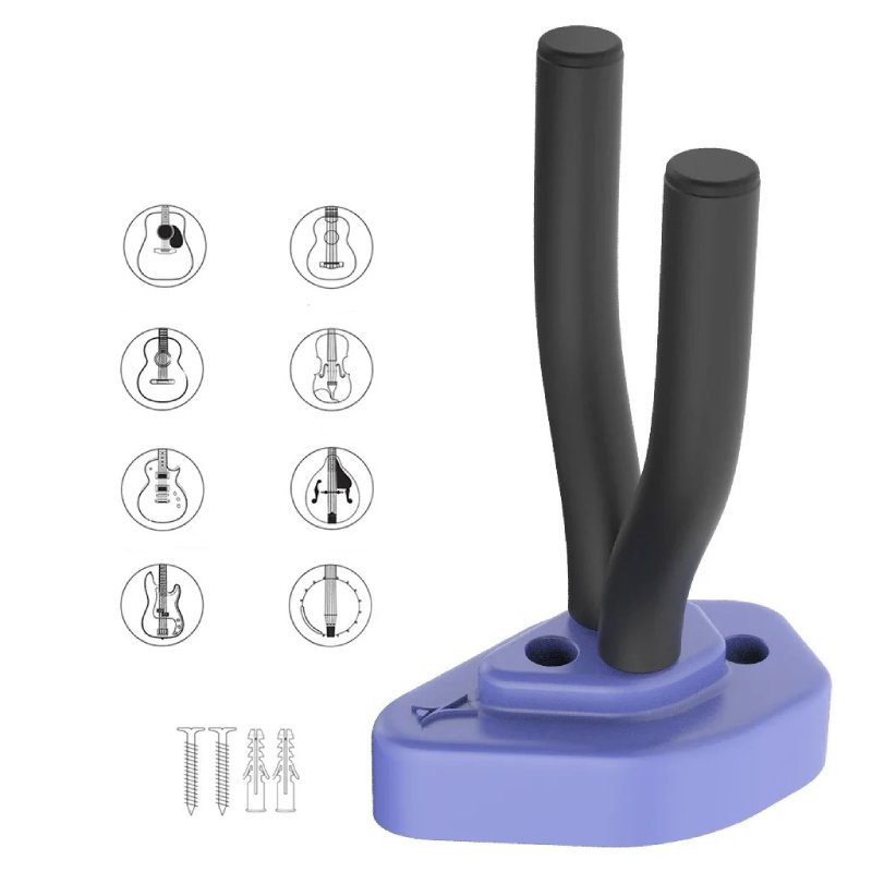 Magnificent Wall Mount for Guitar "Indigo Pop Violet