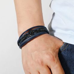 Worn Vue Bracelet with Rock Treble Clef in Black Harmony, 3 colors to choose from!
