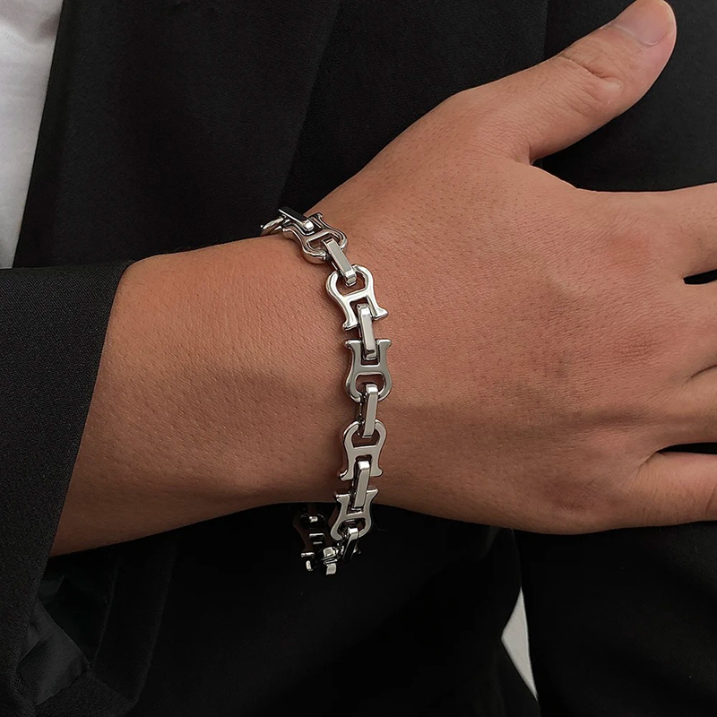 Worn Bracelet View - Metal Guitar Riff