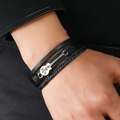 Rock Guitar Bracelet "Nocturnal Chord"