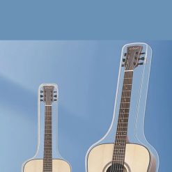 Front Transparent Dustproof and Waterproof Cover for Guitar - Durable PVC 4041 inches