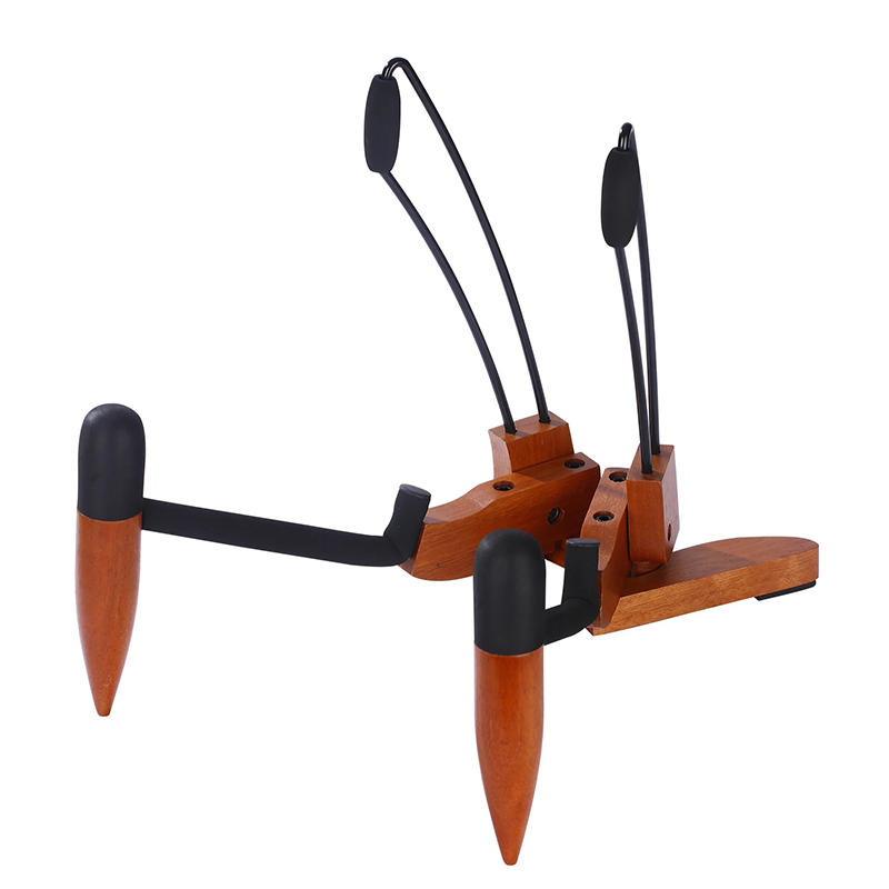 Solid Wood Guitar Stand - Articulated Luxury Design & Ultra-Stable Model 3