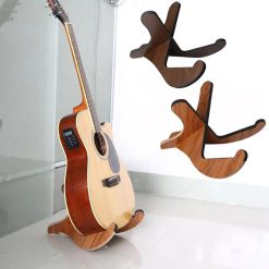 Wooden Design Guitar Stand-X