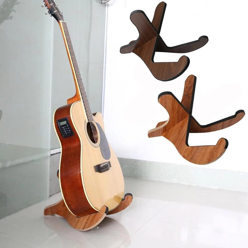 Wooden Design Guitar Stand-X