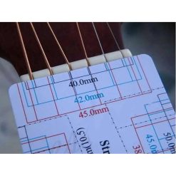 Luthier's Ruler for Guitar Setup (Action and String Spacing)