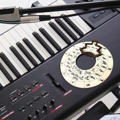 Wooden Music Theory Wheel - Harmony and Composition Guide