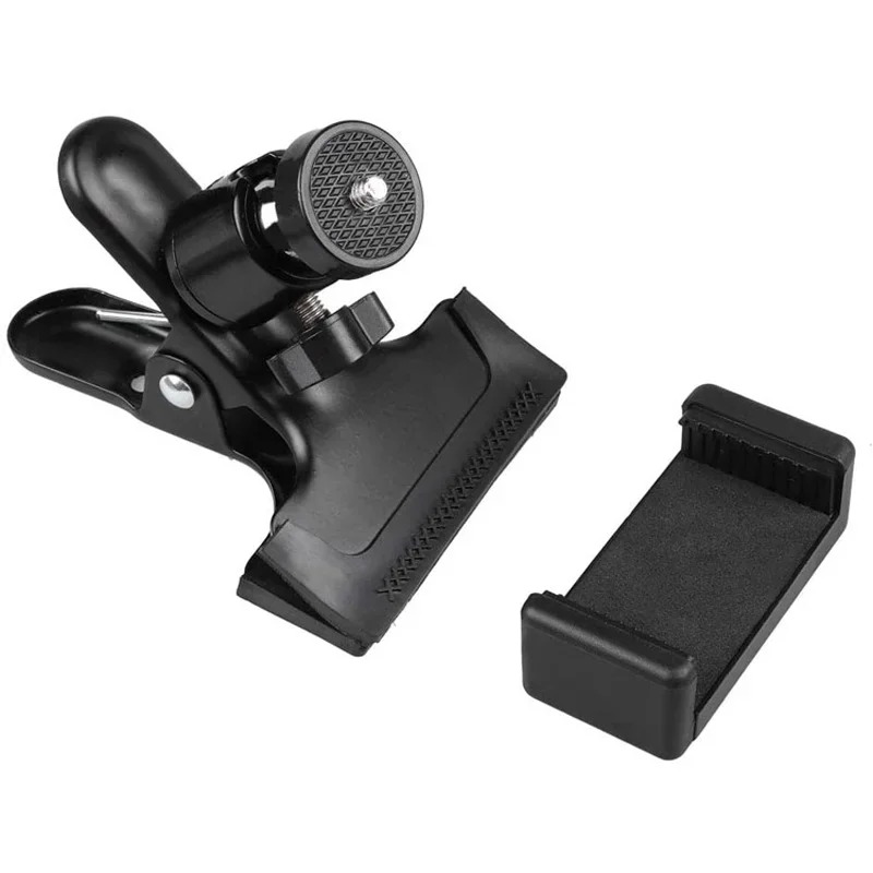 Musician's Smartphone Holder Clip, 360 Degree Rotatable Smartphone Support for Musicians