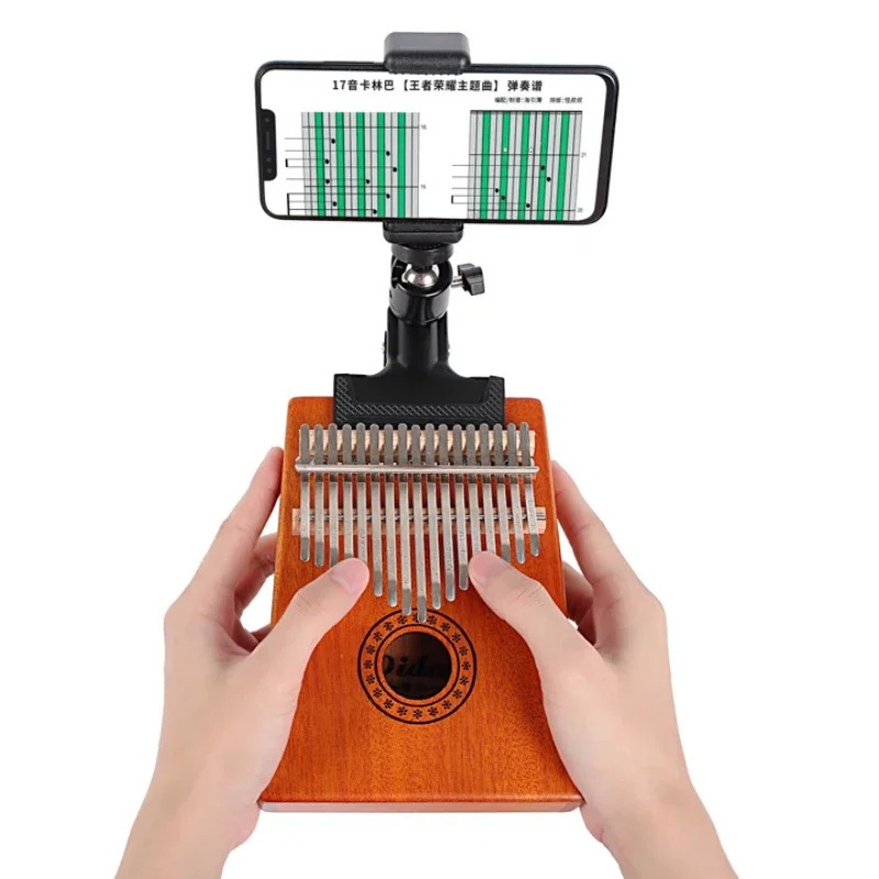 Musician Smartphone Holder - Clamp-On Music Clip Smartphone Holder 360