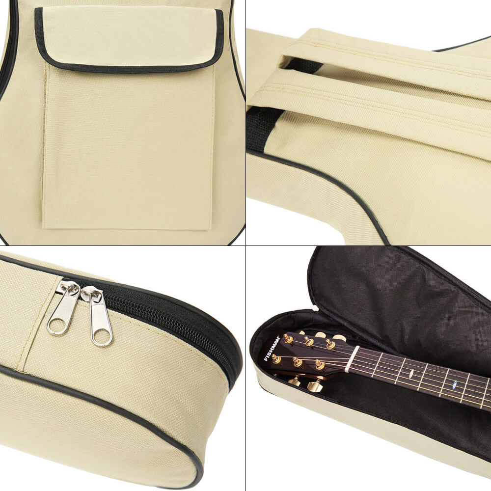 Housse guitare avec bretelles sac à dos en tissu Oxford imperméable - 5 couleurs au choix