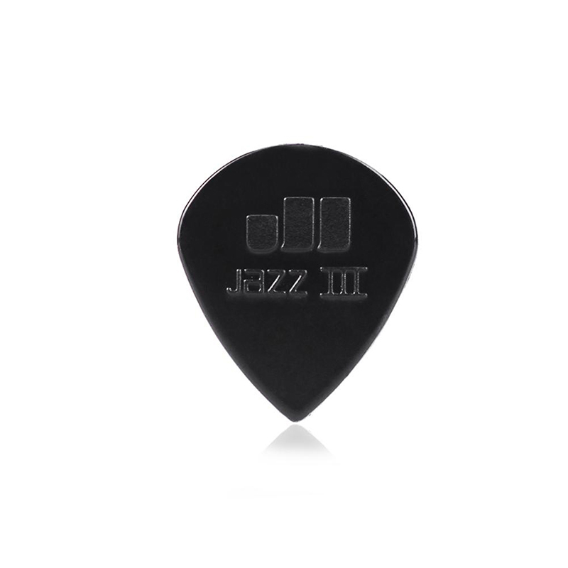 Médiators pour Basse électriques avec pointe pointue en nylon - couleur noir lot de 20 pièces