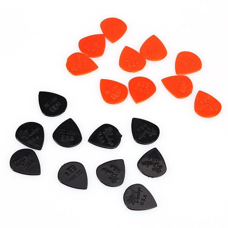 Médiators pour Basse électriques avec pointe pointue en nylon - lot de 20 pièces